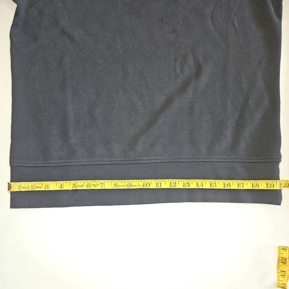 Burberry Brit Men's Large Navy Half Zip-Up Pullover - Picture 15 of 16